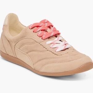 Dolce Vita Laini Sneaker in Camel Suede